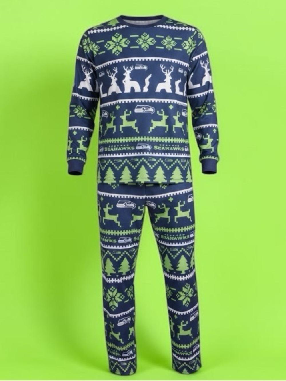 🎁 Seahawks NWOT 2pc Pj lounge set Size L